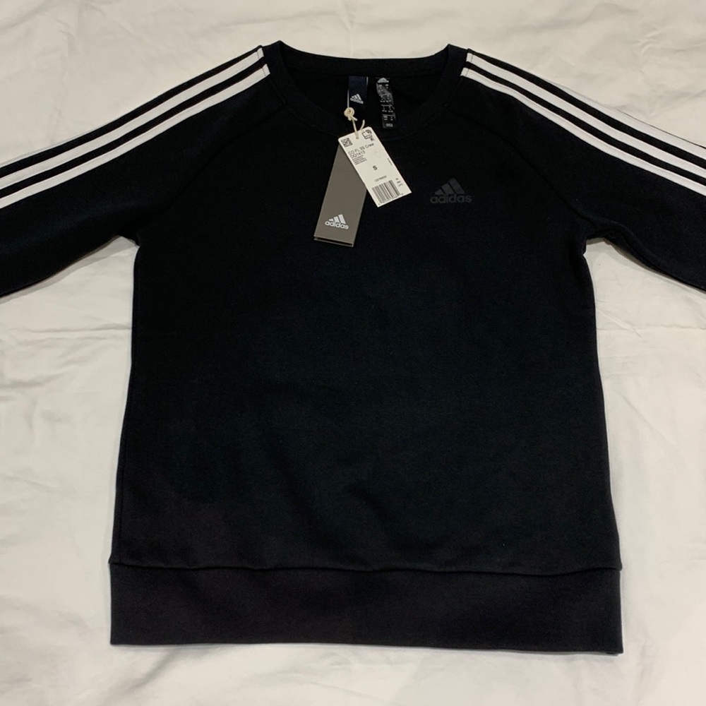 Adidas essentials 3-stripe Athletic Fleece Sweatshirt